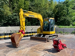 コマツ　KOMATSU PC1100LC 重機　油圧ショベル　バックホー建設機械 中型油圧ショベル - PC4000-11 - Komatsu Construction and