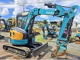 ◆クボタ_RX-306_油圧ショベル_マルチレバー_クレーンモード付_2009年式_1，990時間◆中古_バックホー_ユンボ_建設機械_重機◆@車選び.com G-0049クボタ RX-306 ３ｔクラス 小旋回 左レバー4wayマルチ 倍速