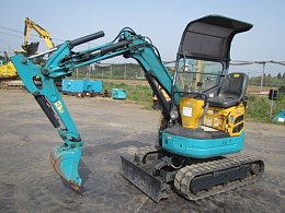 クボタ ミニ油圧ショベル(ミニユンボ) RX-153S 2012年