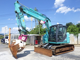 コベルコ建機　1/50 SK135SR KOBELCO、コベルコ建機SK135SR 1:50スケールモデル SK135SR-7