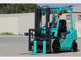 MITSUBISHI フォークリフトFG18型 バケット付き MITSUBISHI フォークリフトFG18型 バケット付き