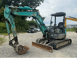 KOBELCO Mini excavators SK50SR-5 2014