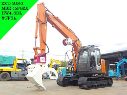 日立建機 林業機械 ZX135US-3 2013年