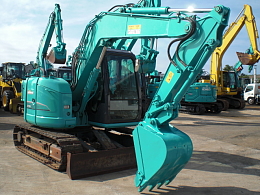 コベルコsk75sr Kobelco SK75SR-7 Excavator Walk Round - YouTube