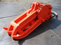 タグチ工業 アタッチメント(建設機械) 油圧式フォーク -