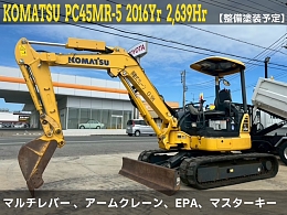 コマツ ミニ油圧ショベル(ミニユンボ) PC45MR-5 2016年