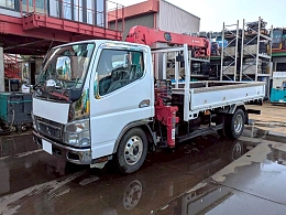 三菱ふそう クレーン車 PDG-FE73DN 2008年