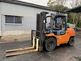 トヨタ フォークリフト 02-7FD45 2007年