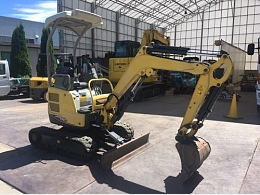 YANMAR Mini excavators ViO17 2015