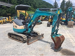 KUBOTA Mini excavators U-20-3α 可変脚 2018