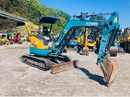 KUBOTA Mini excavators U-30-5 2013