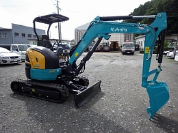KUBOTA Mini excavators U-30-6 2016