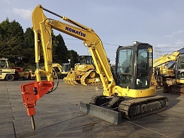 コマツ ミニ油圧ショベル(ミニユンボ) PC55MR-5NO 2018年