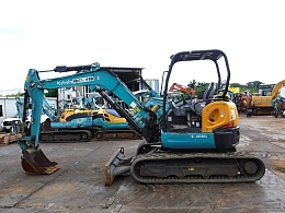 クボタ ミニ油圧ショベル(ミニユンボ) U-40-6 2015年