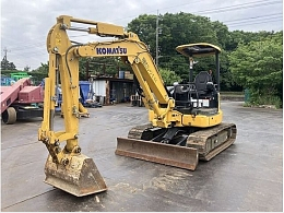 ミニ油圧ショベル(ミニユンボ)（コマツ）のカタログ・スペック・在庫検索