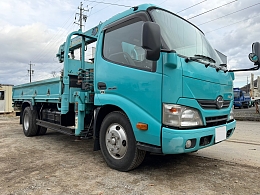 日野 平ボディ TKG-XZU650M 2014年
