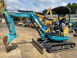 KUBOTA Mini excavators U-20-3α 固定脚 2018