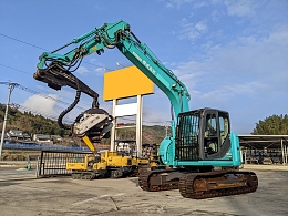 KOBELCO Forestry machinery SK135SR-3F 2014