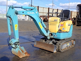 クボタ ミニ油圧ショベル(ミニユンボ) U-008 2014年