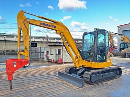 KOMATSU Mini excavators PC55MR-5NO 2018