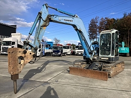 YANMAR Excavators ViO70 (ViO70-3A) ｷｬﾋﾞﾝ仕様 2008