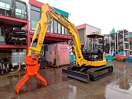 コマツ ミニ油圧ショベル(ミニユンボ) PC55MR-5 2017年