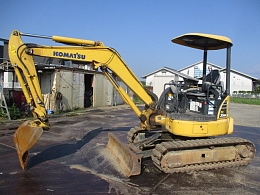 KOMATSU Mini excavators PC35MR-5 2016