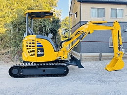 KOMATSU Mini excavators PC30MR-5 2016