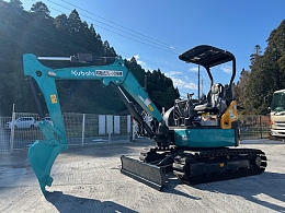 KUBOTA クボタ K-015 ユンボ 油圧ショベル 2481時間 動作確認済 KUBOTA クボタ K-015 ユンボ 油圧ショベル 2481時間 動作確認済