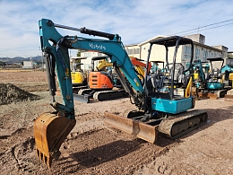 KUBOTA Mini excavators U-35-6 2017