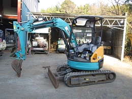 クボタ ミニ油圧ショベル(ミニユンボ) RX-306 2013年