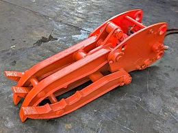 タグチ工業 アタッチメント(建設機械) 油圧式フォーク -