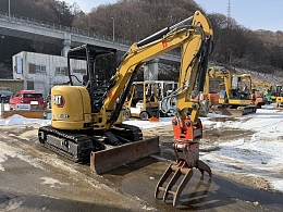 キャタピラー ミニ油圧ショベル(ミニユンボ) 303.5E2 CR 2021年