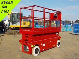 AICHI Aerial work Platforms (self-propelled) SV06B 2007