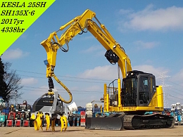 SUMITOMO Forestry machinery SH135X-6 2017