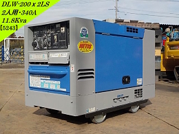 デンヨー 溶接機 DLW-200×2LS 2012年