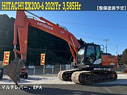 日立建機 油圧ショベル(ユンボ) ZX200-6 2021年