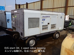 北越工業 コンプレッサー PDS655SD 2012年