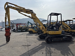 KOMATSU Mini excavators PC35MR-3 2012