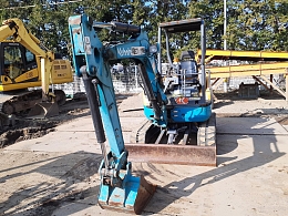 クボタ ミニ油圧ショベル(ミニユンボ) U-30-5 2014年