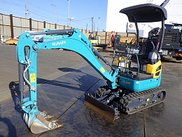 クボタ ミニ油圧ショベル(ミニユンボ) U-17-3α 2024年