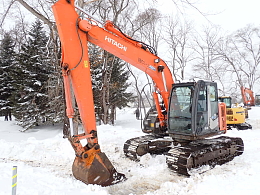 HITACHI Excavators ZX135US-3 2014