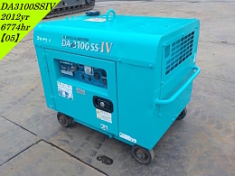 デンヨー 発電機 DA-3100SS-IV 2012年