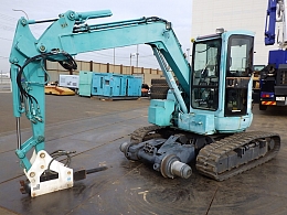 コベルコ建機 ミニ油圧ショベル(ミニユンボ) SK50UR-3 2002年