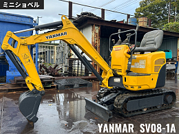YANMAR Mini excavators SV08-1A 2012