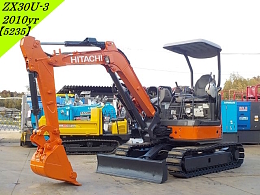 日立建機 ミニ油圧ショベル(ミニユンボ) ZX30U-3 2010年