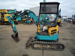 クボタ ミニ油圧ショベル(ミニユンボ) RX-153S 2014年