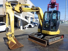 コマツ ミニ油圧ショベル(ミニユンボ) PC58UU-6N0 2018年