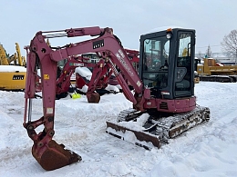 ヤンマー ミニ油圧ショベル(ミニユンボ) ViO30-6 ｷｬﾋﾞﾝ仕様 2012年