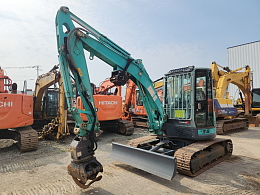 ヤンマー ミニ油圧ショベル(ミニユンボ) ViO50-5B ｷｬﾉﾋﾟｰ仕様 ｸｲｯｸﾋｯﾁ 2013年